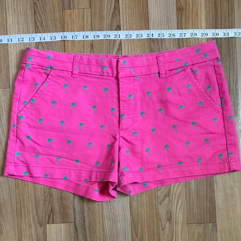 Harper Pink Tropical Print Women's Shorts